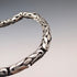 Vintage Sterling Silver Byzantine Chain Necklace, 42cm, 47g