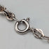 British Vintage Sterling Silver Twist Chain Necklace, 60cm, 15.7g