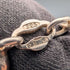 British Vintage Sterling Silver Twist Chain Necklace, 60cm, 15.7g