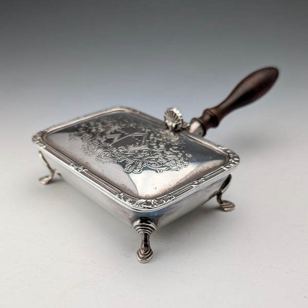 British Vintage Silverplate Small Silent Butler by Barker Ellis