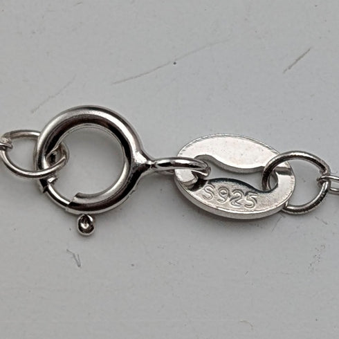 1977年 英國 純銀製 紀念銀章型吊墜 附純銀項鍊 總重15.9g