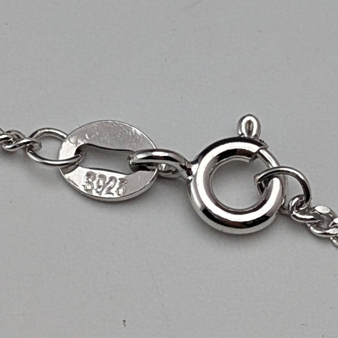 1977年 英国 純銀製 ジュビリーペンダント 純銀ネックレス付 計19.7g