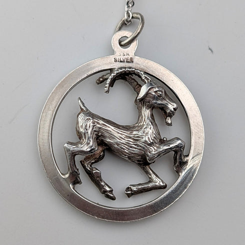 復古男孩與女孩銀質吊飾附純銀項鍊 總重6.8g