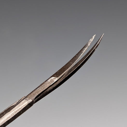 英国古董 純銀製手柄 修容剪刀 Levi & Salaman