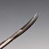 British Antique Pure Silver Handle Grooming Scissors Levi & Salaman