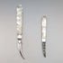 1905 British Antique Pure Silver Handle White Mother-of-Pearl Blade Letter Opener Adie&Lovekin