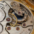 Zenith pocket watch, circa 1913, with dragon relief carving, 18k gold hunter case, in good working order.