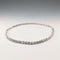 Vintage Sterling Silver Byzantine Chain Necklace, 46cm, 47g