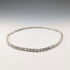 Vintage Sterling Silver Byzantine Chain Necklace, 46cm, 47g
