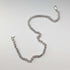 Vintage Sterling Silver Byzantine Chain Necklace, 46cm, 47g