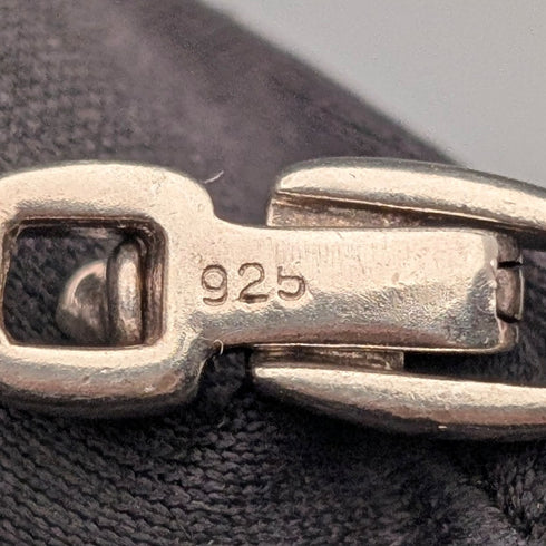 Vintage Sterling Silver & Mother of Pearl Bracelet