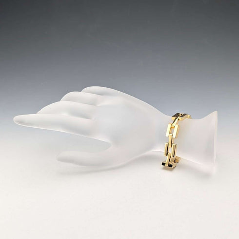 Vintage Rolled Gold Chunky Link Bracelet