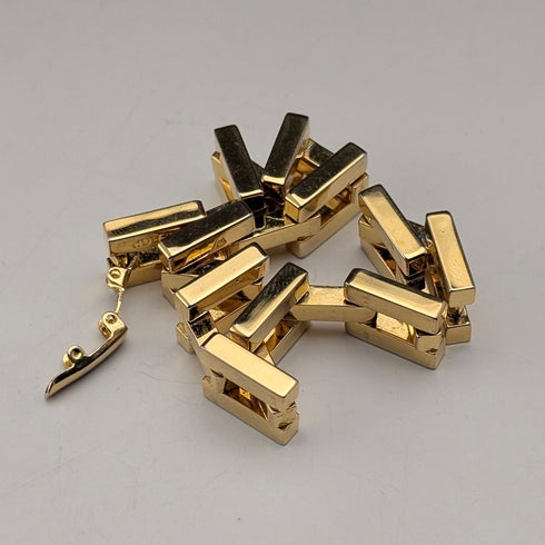 復古 Rold 金色粗鏈手鍊