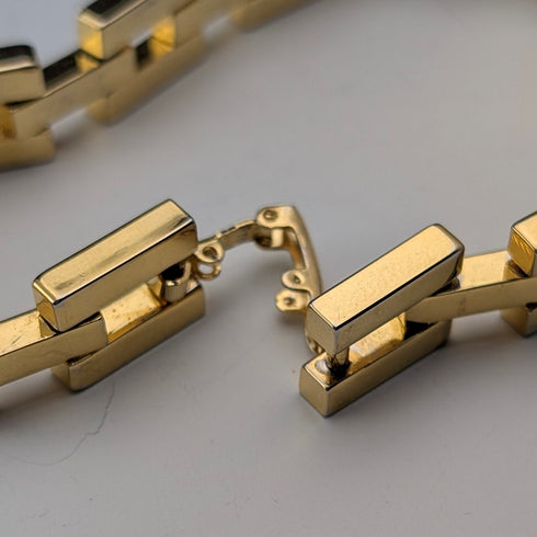 復古 Rold 金色粗鏈手鍊