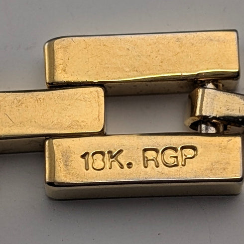 復古 Rold 金色粗鏈手鍊