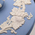 Vintage British Wedgwood Jasperware Round Bonbonniere in Pale Blue