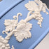 Vintage British Wedgwood Jasperware Round Bonbonniere in Pale Blue