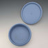 Vintage British Wedgwood Jasperware Round Bonbonniere in Pale Blue