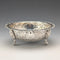 1891 British Antique Silverplate Footed Bowl, 13.5cm Diameter