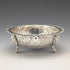 1891 British Antique Silverplate Footed Bowl, 13.5cm Diameter