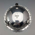 1891 British Antique Silverplate Footed Bowl, 13.5cm Diameter
