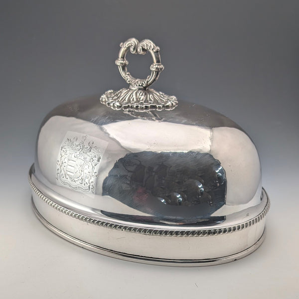 1810年頃 英国アンティーク オールドシェフィールドプレート製 クロッシュ