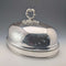 Antique English Cloche, circa 1810, made of Old Sheffield Plate.