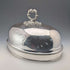 Antique English Cloche, circa 1810, made of Old Sheffield Plate.
