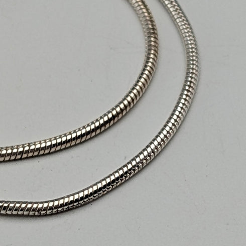 復古綠玉吊墜和純銀項鍊