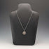 Vintage Saint Christopher Sterling Silver Medal Pendant ① with Sterling Silver Necklace, Total 7.4g
