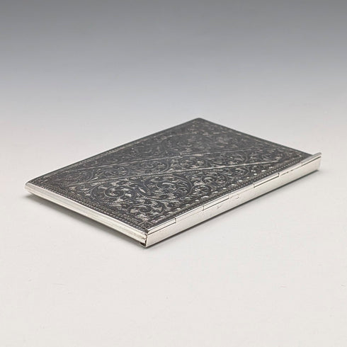 1905年英國古董純銀信封式卡片盒,52克,Adie & Lovekin