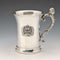 1977 Queen Elizabeth II of the United Kingdom 25th Anniversary of Coronation Jubilee Sterling Silver Mug, 302g, Birmingham Mint, with box and instruction manual, excellent condition.