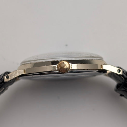 1960s British Smiths Ingersoll Men's Watch, 7-jewel mechanical movement, good working condition.