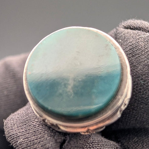 古董800銀推拉式鉛筆和沾水筆,飾以綠色寶石