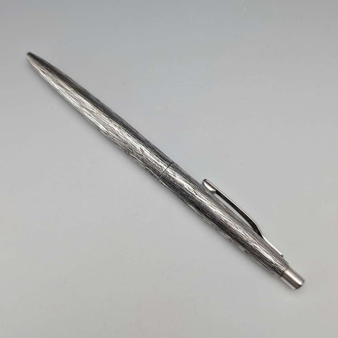 1976年英國威廉曼頓 (William Manton) 復古純銀原子筆,附筆盒