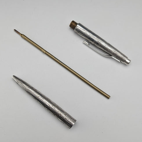 1976年英國威廉曼頓 (William Manton) 復古純銀原子筆,附筆盒