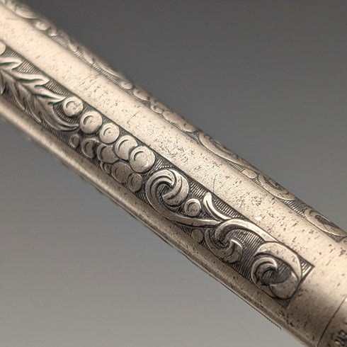 美國老式謝弗純銀自動鉛筆,附筆盒和說明書