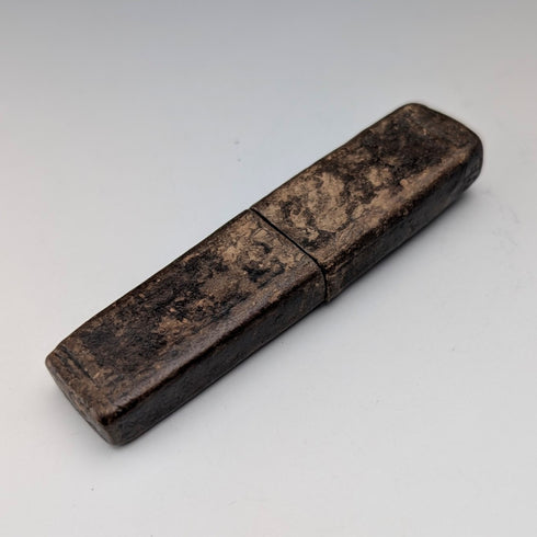 1833年英國納撒尼爾·克雷斯威克(Nathaniel Creswick)設計的古董珍珠母貝柄純銀刀刃折疊刀,附刀盒