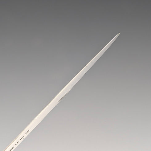 1833年英國納撒尼爾·克雷斯威克(Nathaniel Creswick)設計的古董珍珠母貝柄純銀刀刃折疊刀,附刀盒