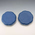 1977 Wedgwood Queen Elizabeth Jubilee Pair of Lidded Trinket Boxes, Royal Blue