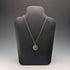 British Vintage Sterling Silver St. Christopher Medal Pendant with Sterling Silver Necklace, 10.3g Total