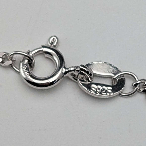 British Vintage Sterling Silver St. Christopher Medal Pendant with Sterling Silver Necklace, 10.3g Total