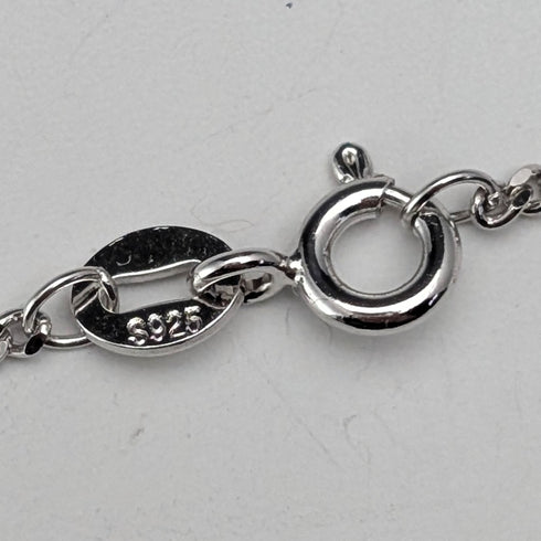 復古花生(內含猴子)純銀吊墜,搭配純銀項鍊,總重7.8克