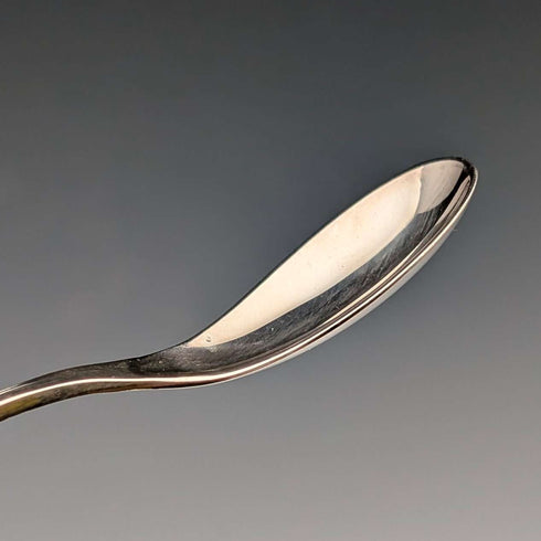 Six early 20th century Dutch Continental silver coffee spoons, total weight 62g