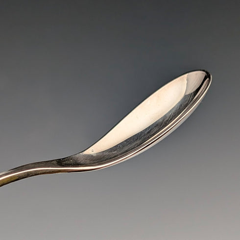 Six early 20th century Dutch Continental silver coffee spoons, total weight 62g