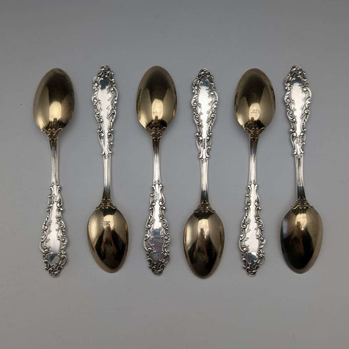 Antique American Sterling Silver Teaspoons, 64g, Gorham, in a Case