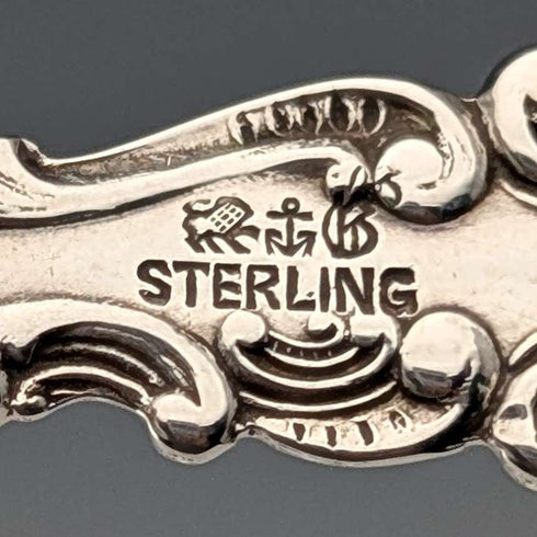 Antique American Sterling Silver Teaspoons, 64g, Gorham, in a Case
