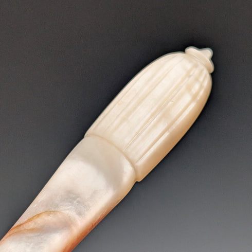 英國古董珍珠母貝茶具,4對,約翰哈里森