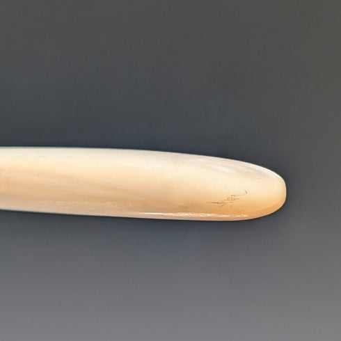 英國古董珍珠母貝甜點餐具,12對,木盒裝,John Nowill & Son 出品