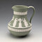 1975 Wedgwood Jasperware Cream Jug, Sage Green, England